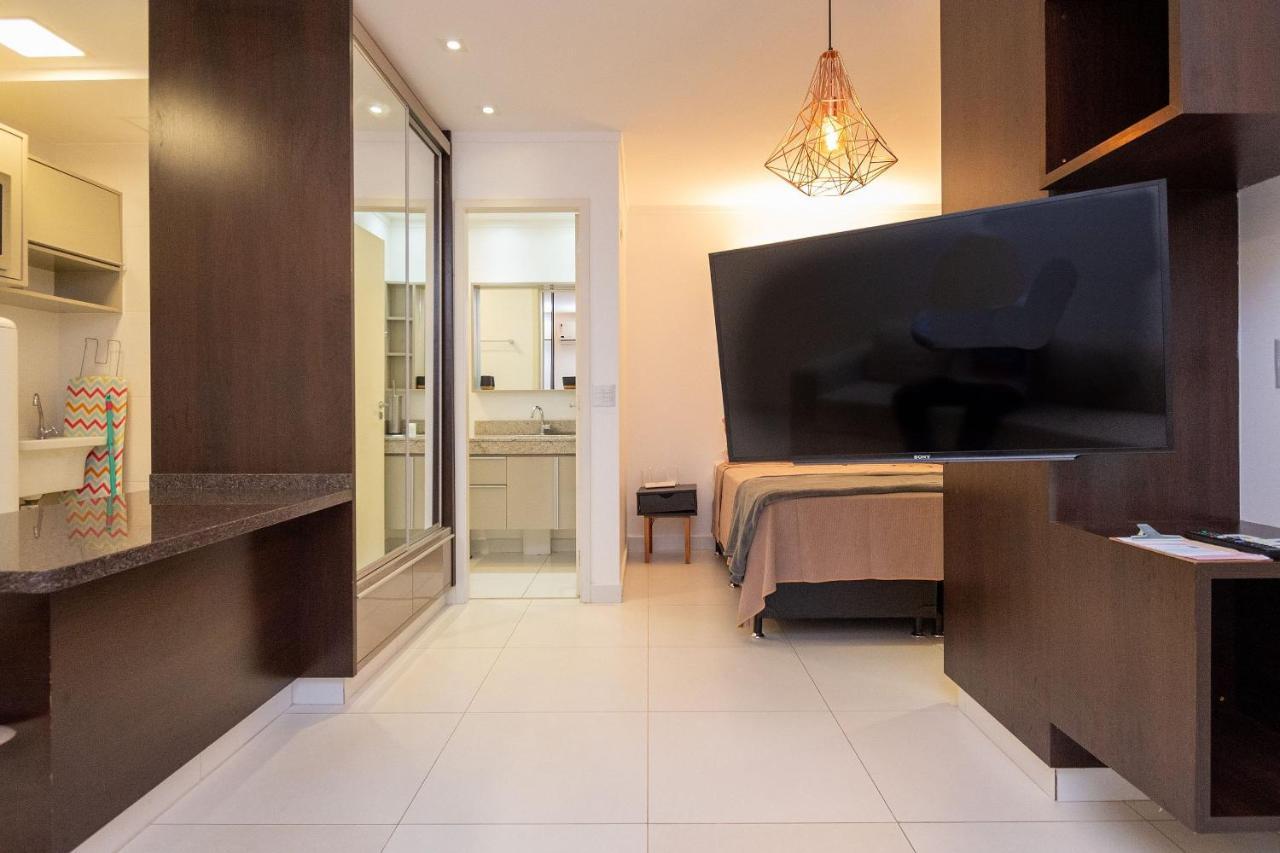 Flat No Ed Walk Bueno - Setor Bueno - Ao Lado Do Goiania Shopping - Wb2405- Andar Alto Goiânia Exterior foto