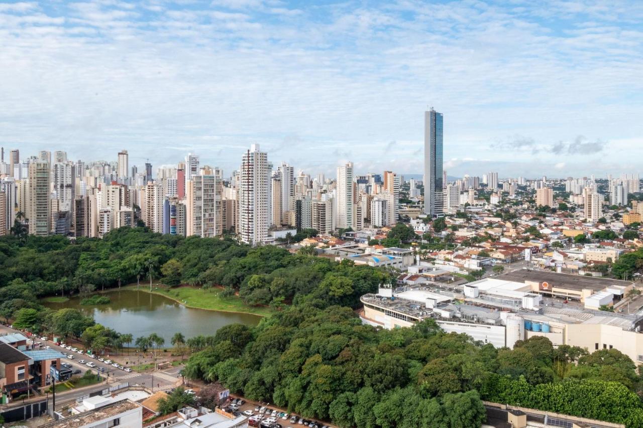 Flat No Ed Walk Bueno - Setor Bueno - Ao Lado Do Goiania Shopping - Wb2405- Andar Alto Goiânia Exterior foto