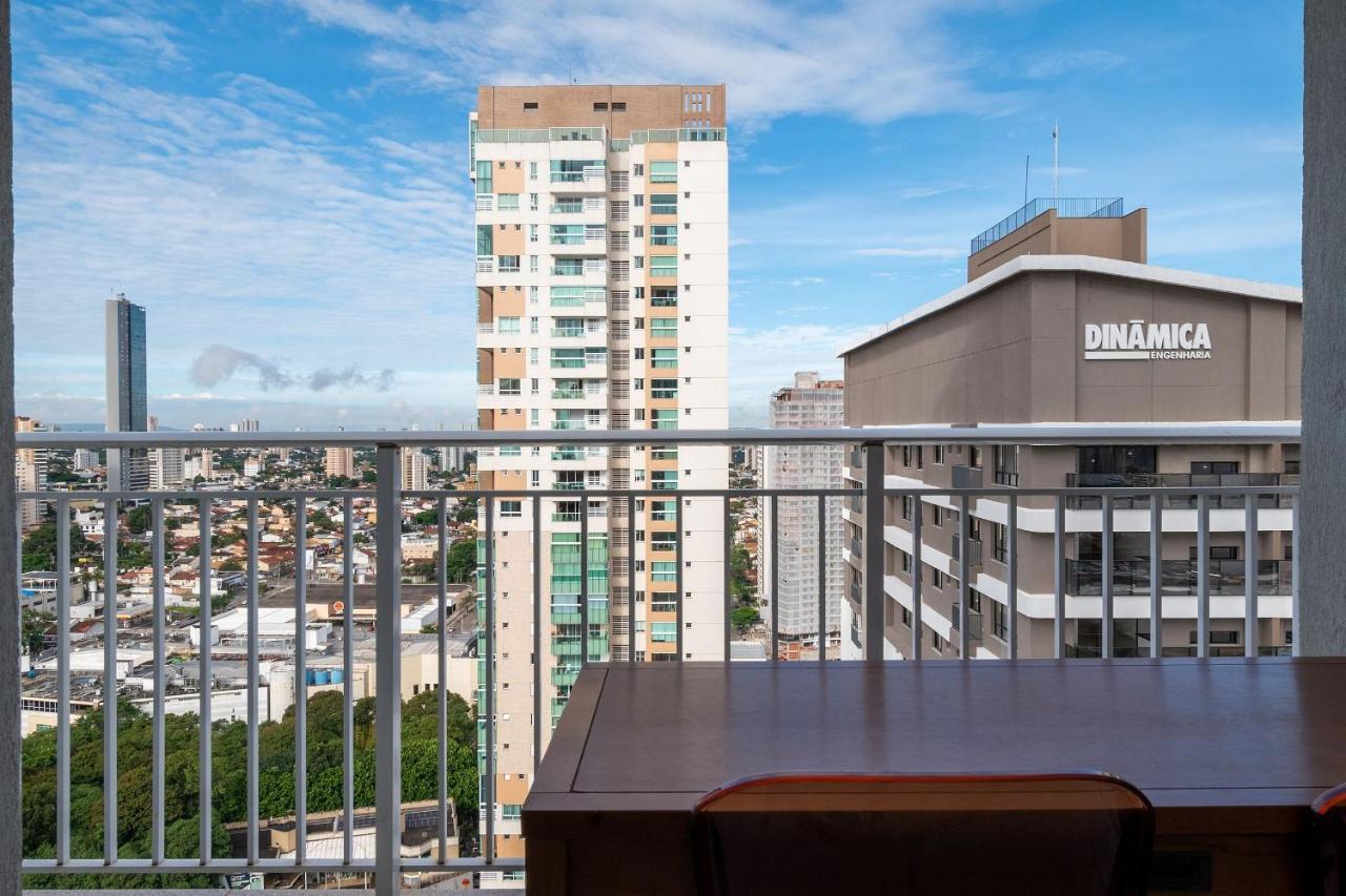 Flat No Ed Walk Bueno - Setor Bueno - Ao Lado Do Goiania Shopping - Wb2405- Andar Alto Goiânia Exterior foto
